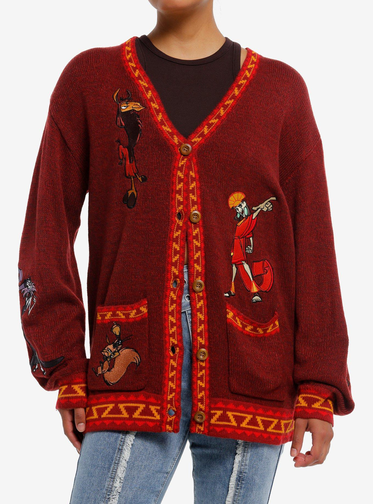 Her Universe The Emperor's New Groove Character Girls Cardigan