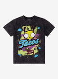 Invader Zim GIR Tacos Mineral Wash T-Shirt