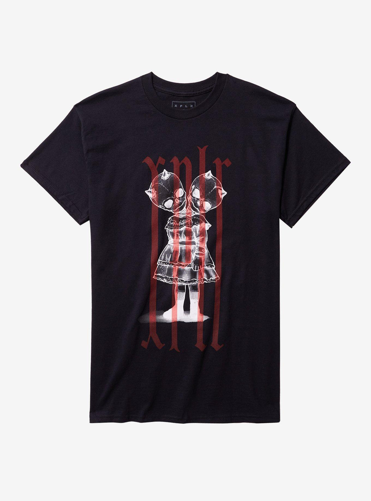 XPLR By Sam And Colby Two-Headed Demon Child T-Shirt Hot Topic Exclusive