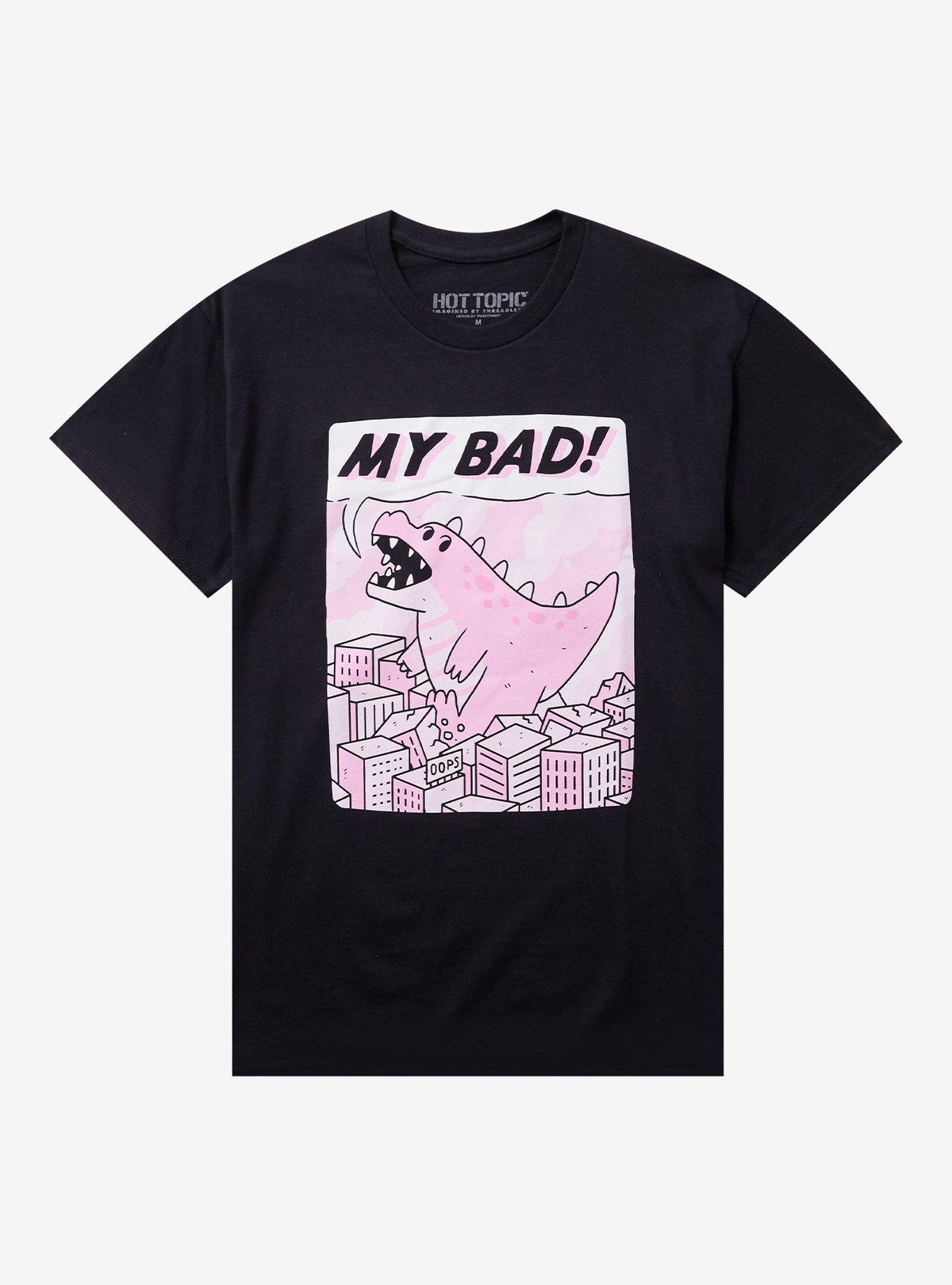Kaiju My Bad T-Shirt By TimeCowboy 2