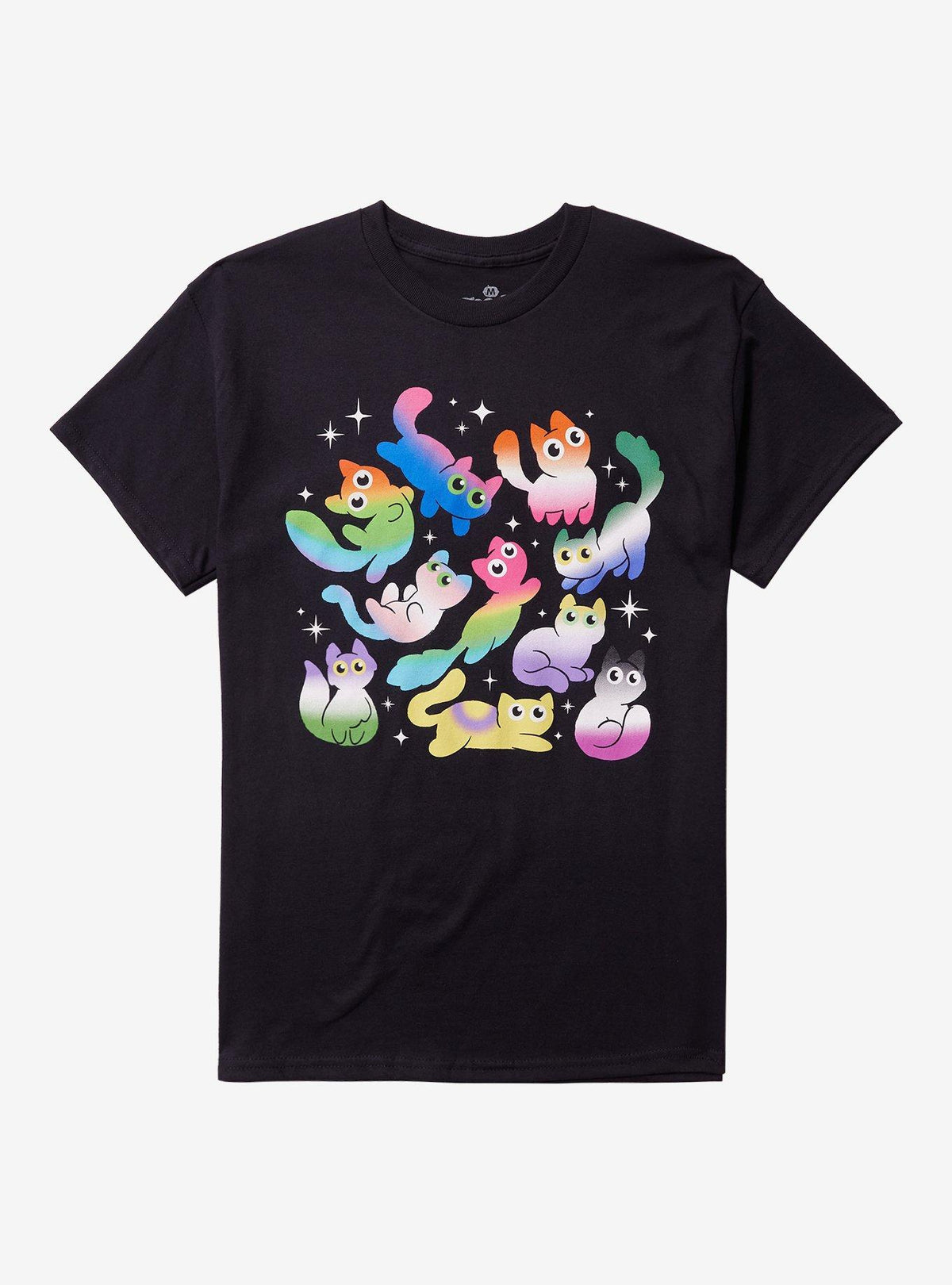 Pride Flags Void Cats T-Shirt By Goodie Two Sleeves 2