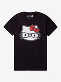 cute kitty Nerd Girls T-Shirt