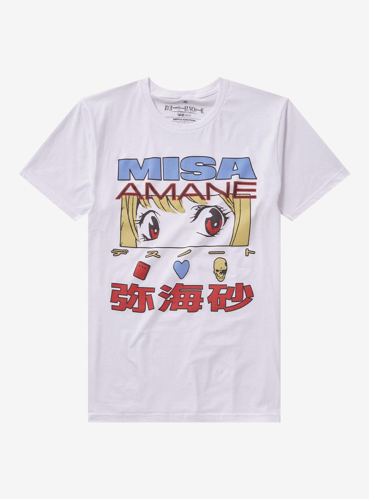 Death Note Misa Amane Eye Panel Girls T-Shirt