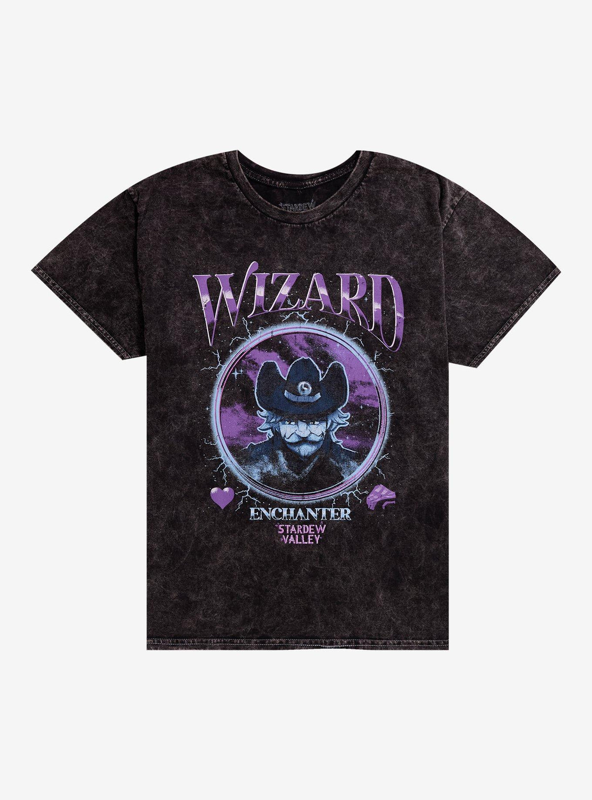 Stardew Valley Wizard Mineral Wash Girls T-Shirt