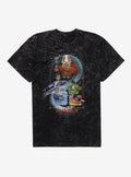 Avatar The Last Airbender Team Avatar Mineral Wash T-Shirt