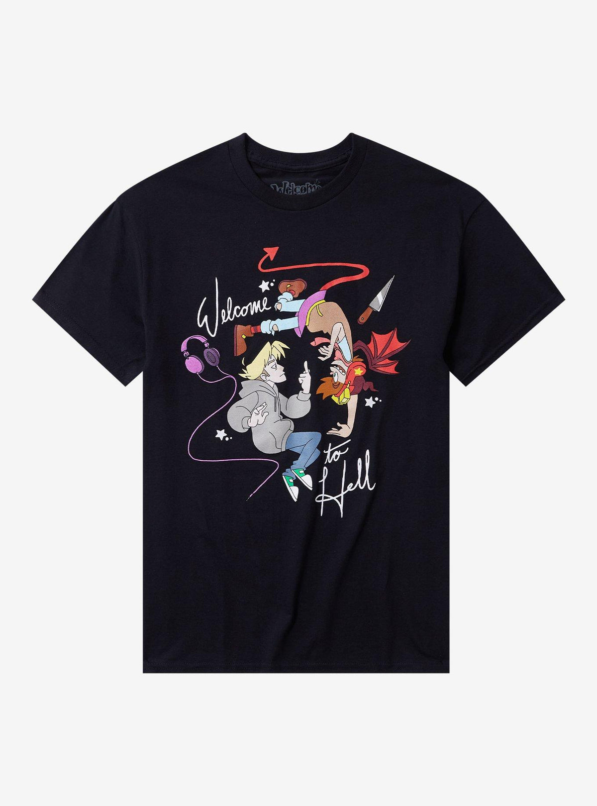 Welcome To Hell Jonathan Sock T-Shirt 2