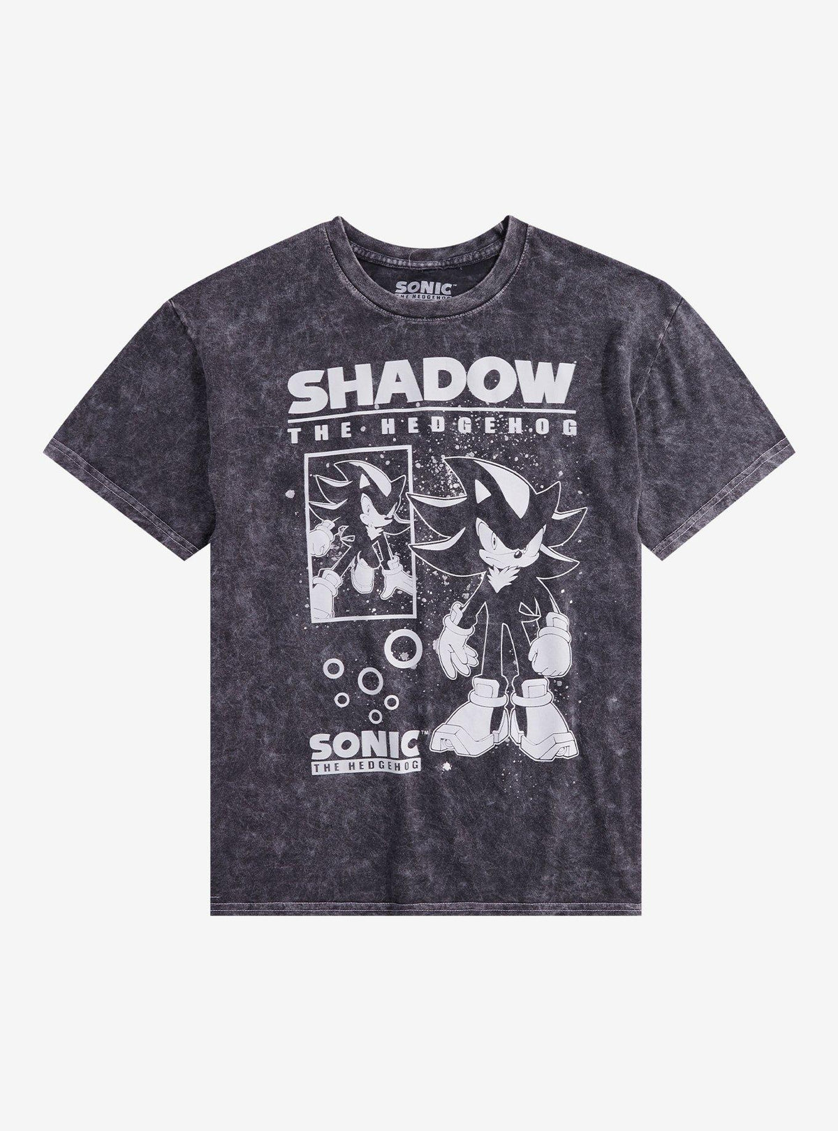 Sonic The Hedgehog Shadow Mineral Wash T-Shirt | Premium Unisex T-Shirt, Trending Graphic Tee