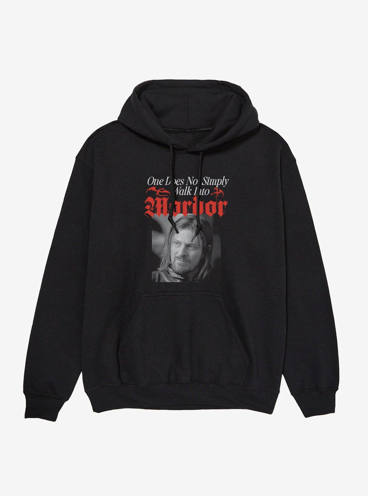 The Lord Of The Rings One Does Not Simply Walk Into Mordor Hoodie