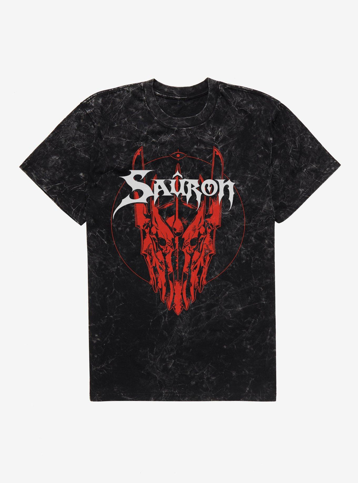 The Lord Of The Rings Sauron's Helmet Mineral Wash T-Shirt