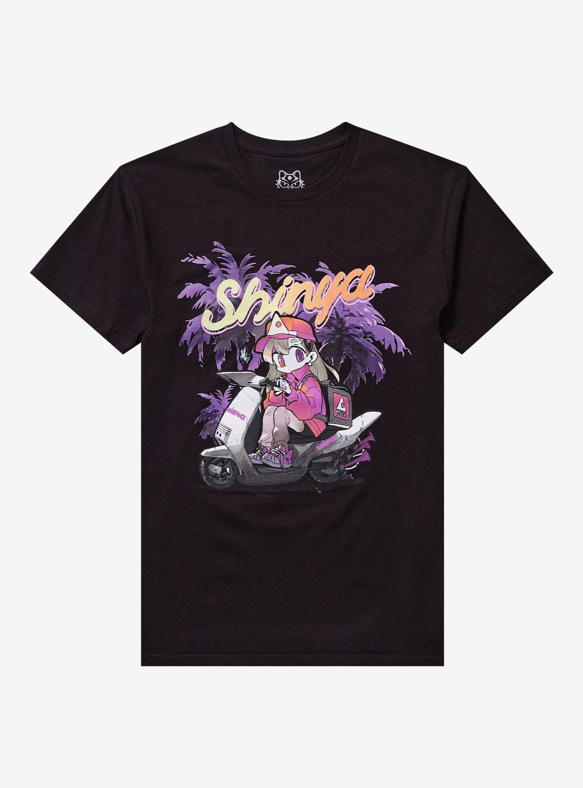 Shinya Pizza Delivery Scooter T-Shirt