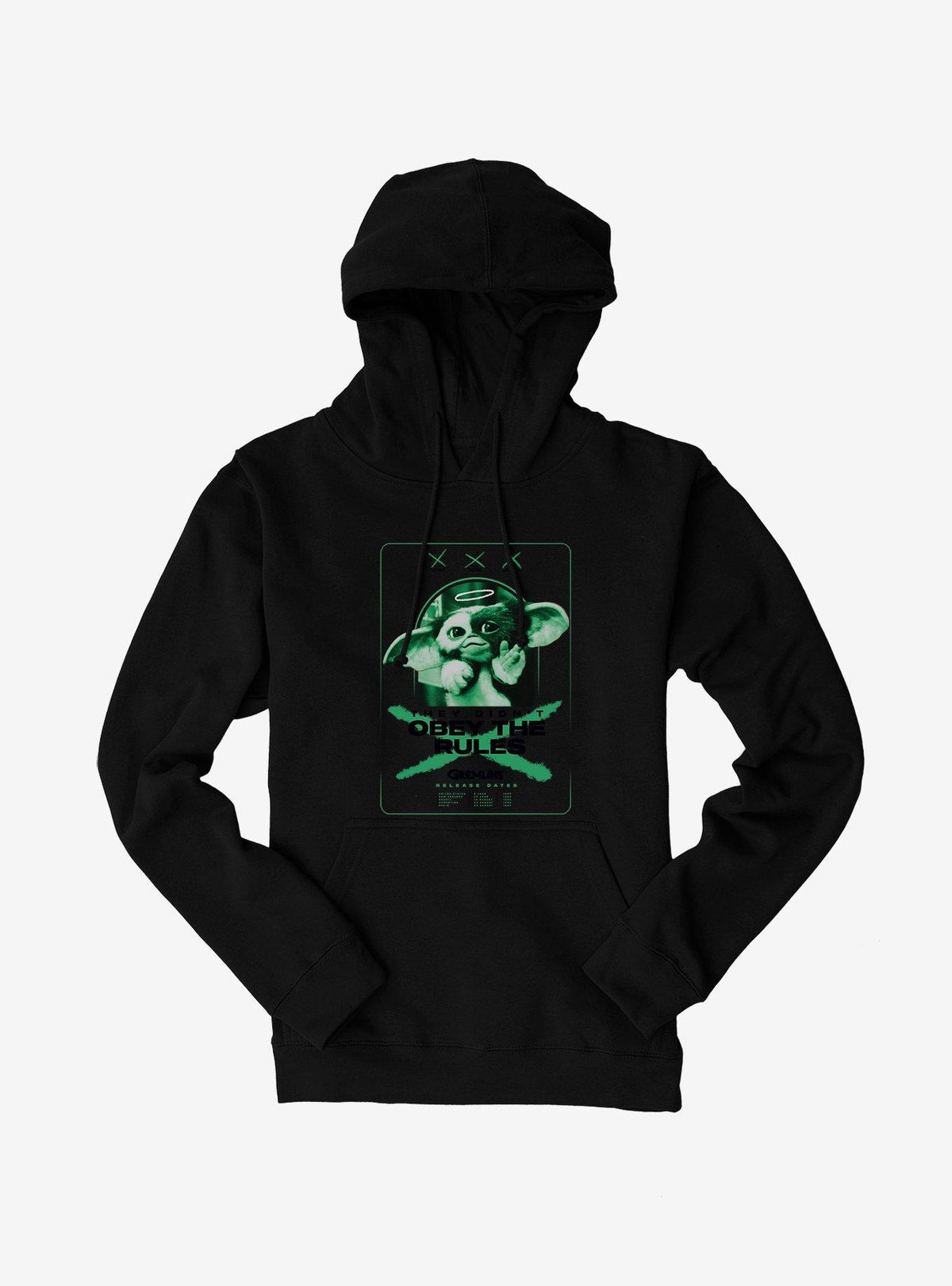 Gremlins They Didn't Obey The Rules Movie Poster Hoodie