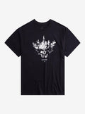 WWE Cody Rhodes Skull Flame Logo T-Shirt