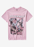 The Amazing web hero Pink Comic T-Shirt