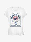 spooky holiday Pumpkin King Jack Girls T-Shirt