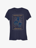spooky holiday Lock Shock Barrel Mischief Girls T-Shirt