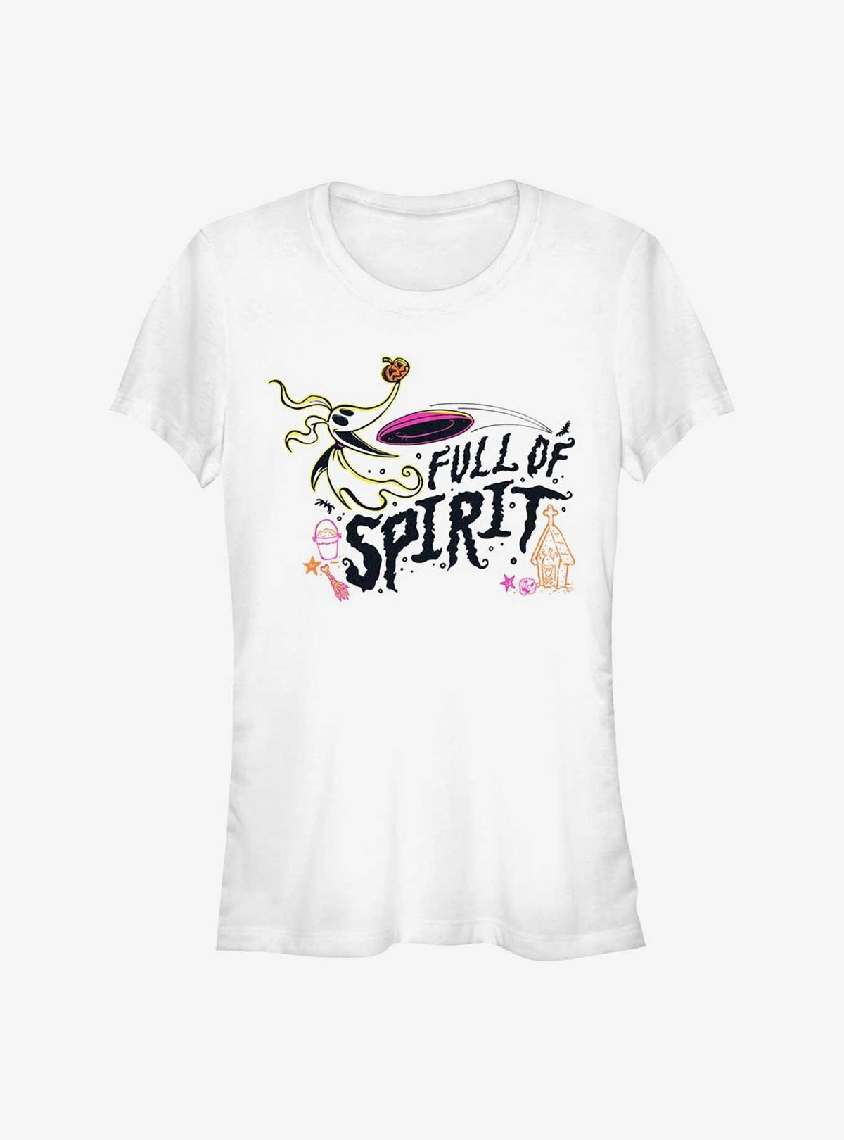 spooky holiday Zero Full Spirit Girls T-Shirt
