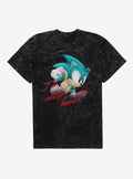 speedy hedgehog I'm Outta Here Mineral Wash T-Shirt