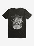 Iron Maiden The Trooper Black And White T-Shirt