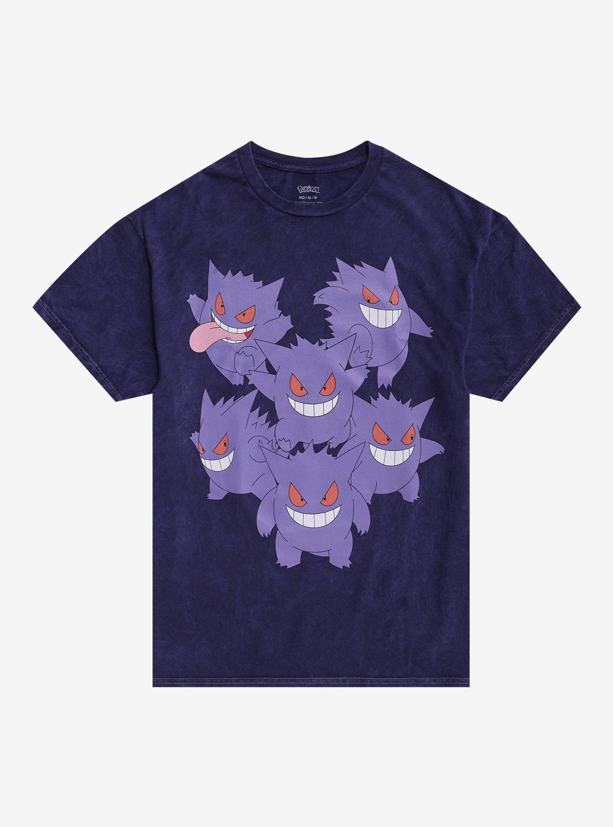 Pok mon Gengar Group Dark Wash Girls T-Shirt | Premium Unisex T-Shirt, Trending Graphic Tee