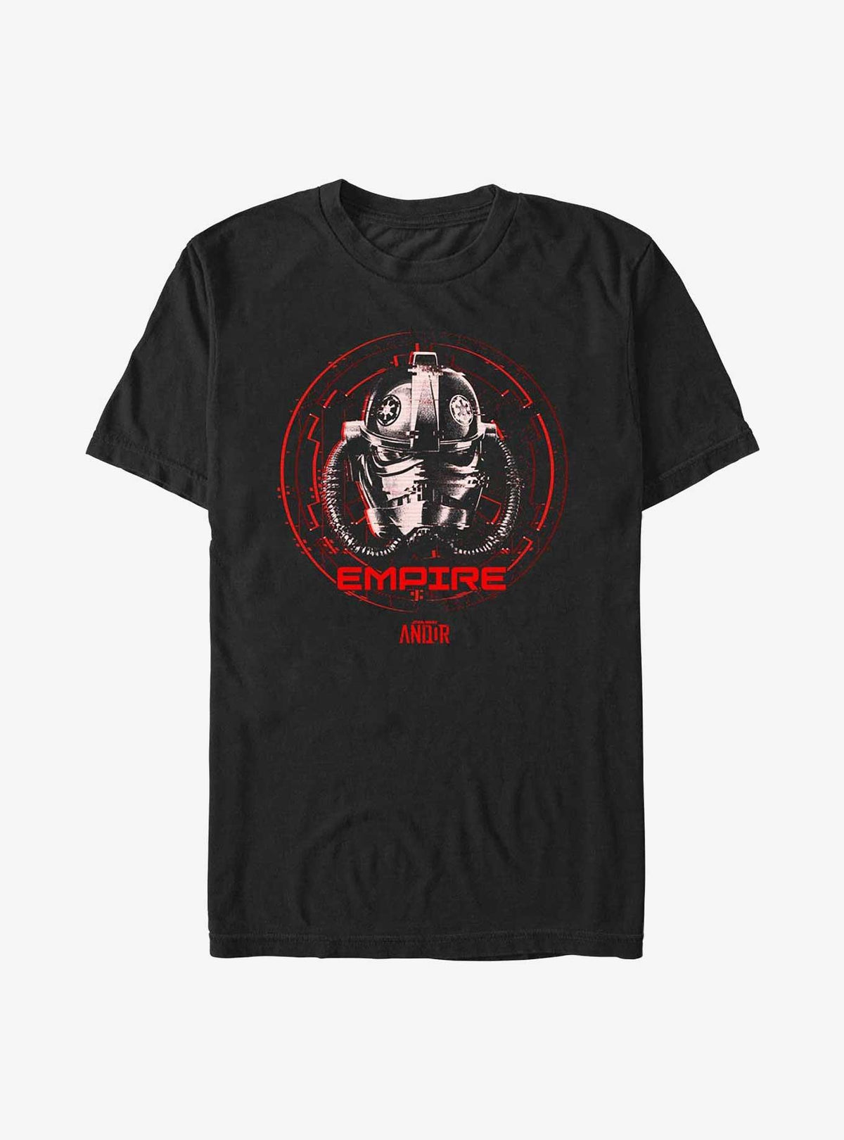 space adventure Andor Glitch Helmet T-Shirt
