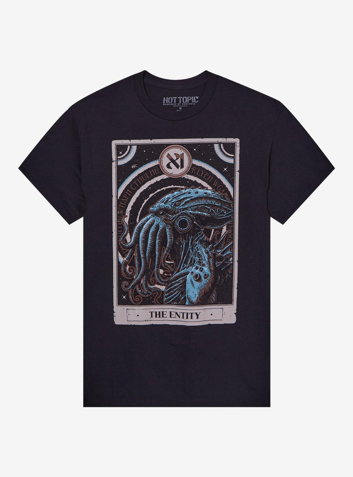 The Entity Tarot Card T-Shirt By Hafaell 2