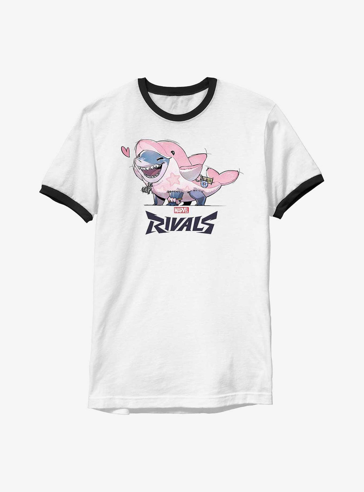 Lovely Jeff Shark Ringer T-Shirt