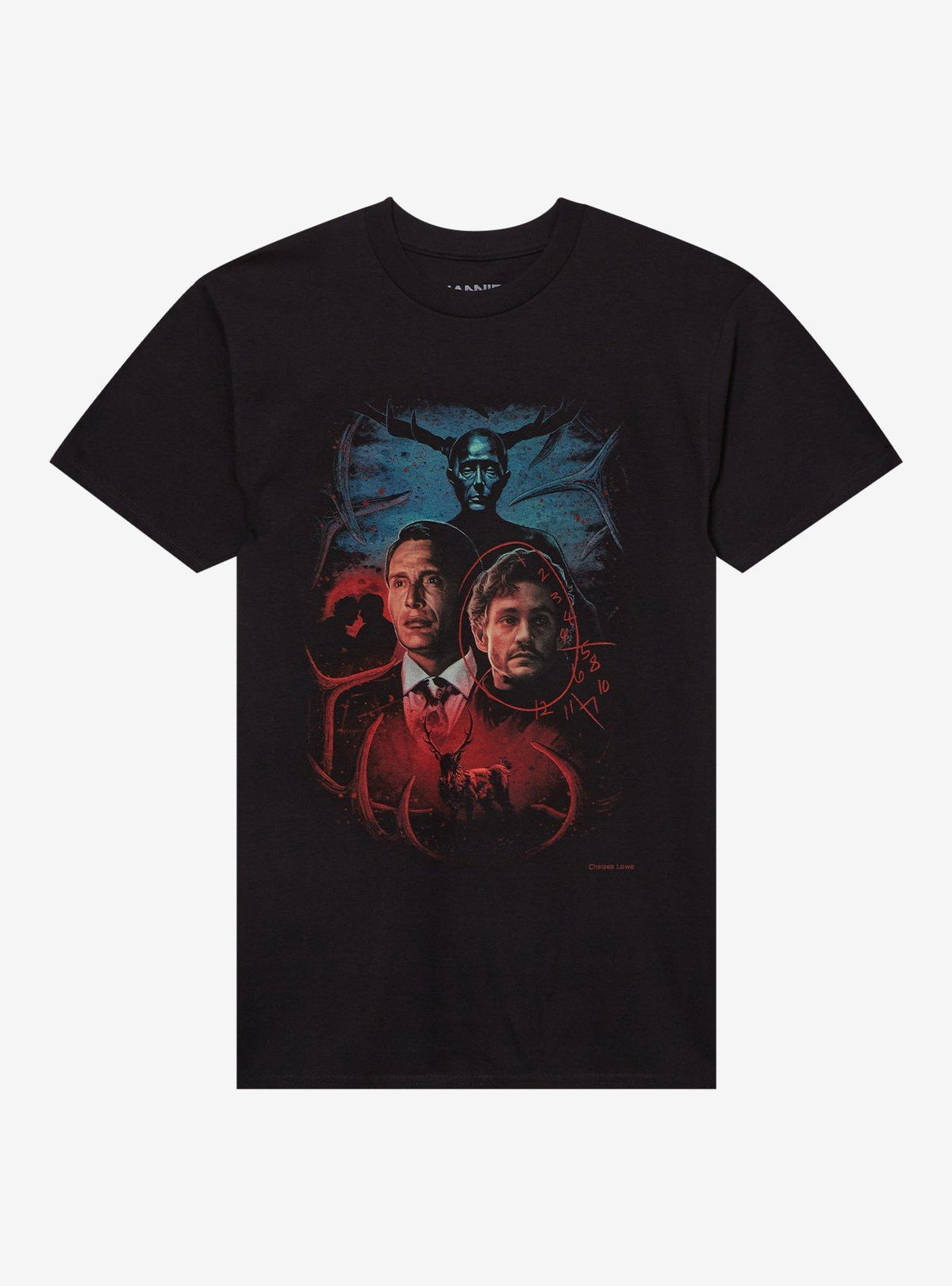 Hannibal Character Collage T-Shirt 2