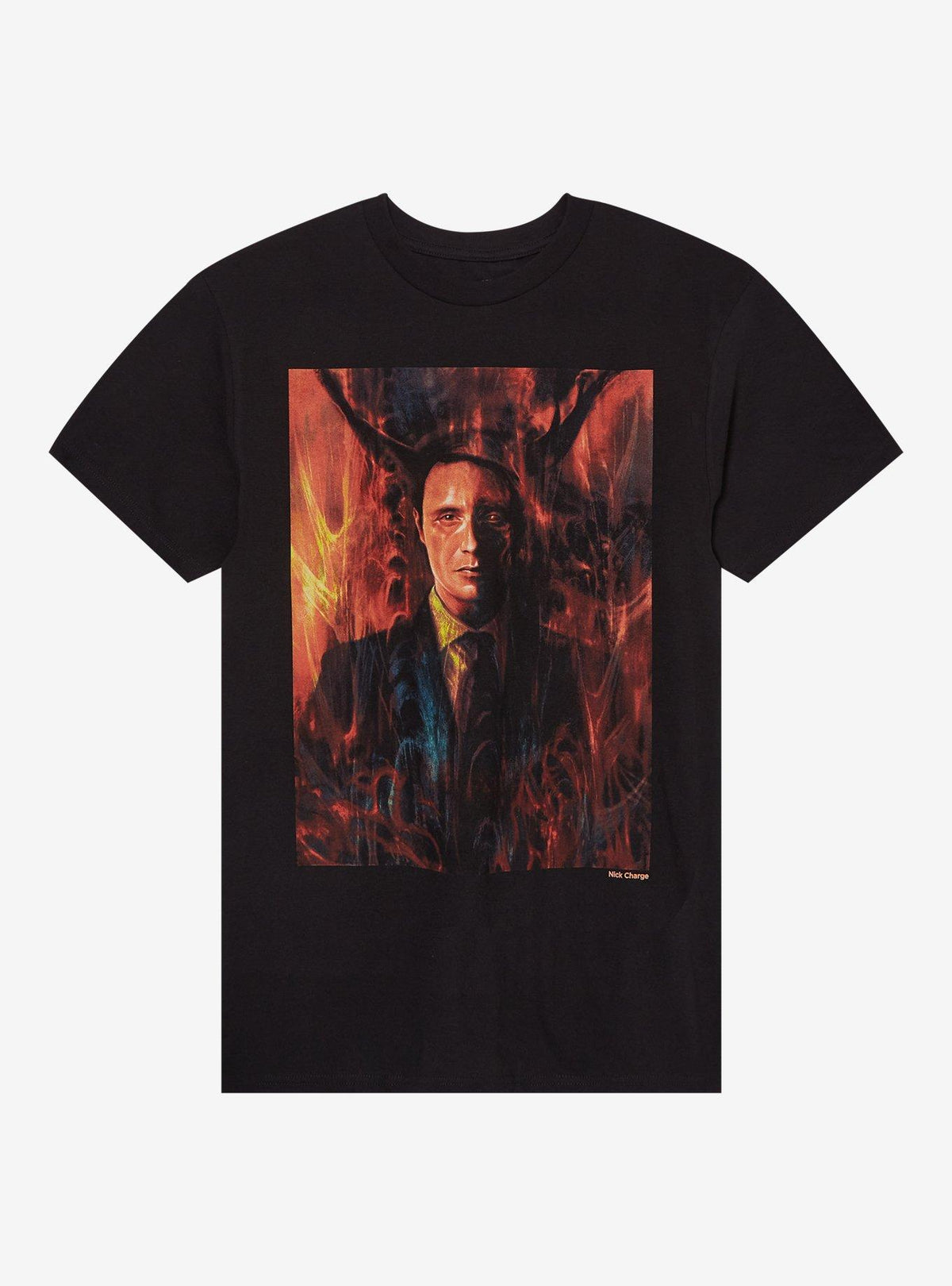 Hannibal Dr Lecter Portrait T-Shirt 2