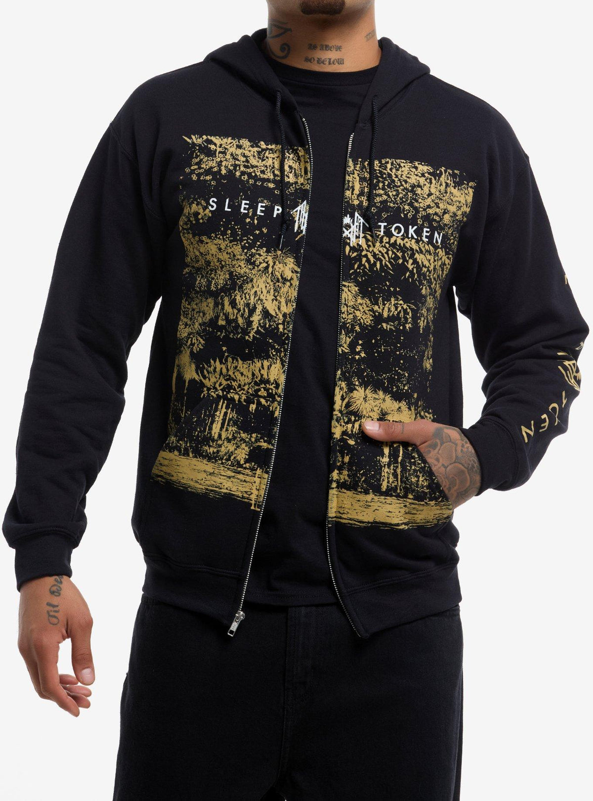 Sleep Token Even In Arcadia Album Cover Hoodie Hot Topic Exclusive