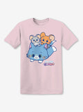 Tom Jerry Gokko Trio Girls T-Shirt