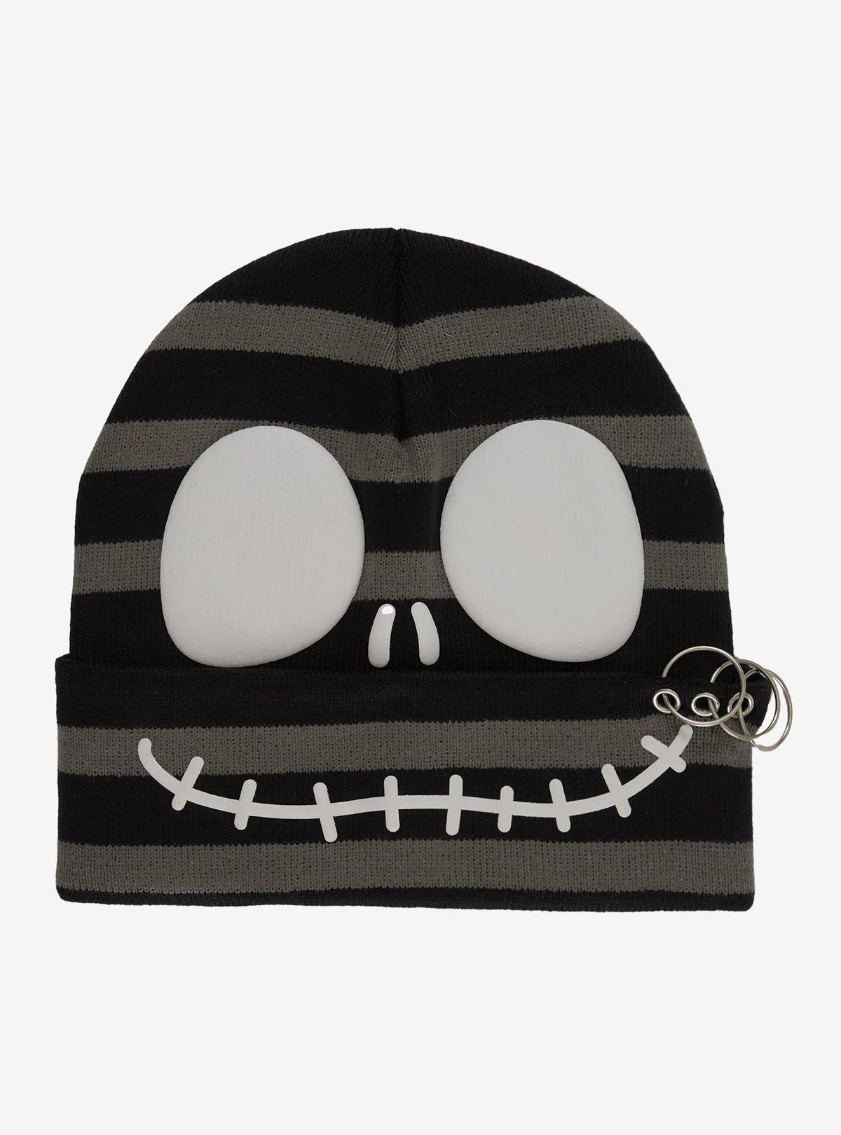 spooky holiday Jack Glow-In-The-Dark Beanie 3