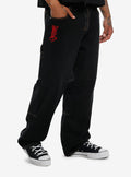 Southpole Logo Black Jeans 6