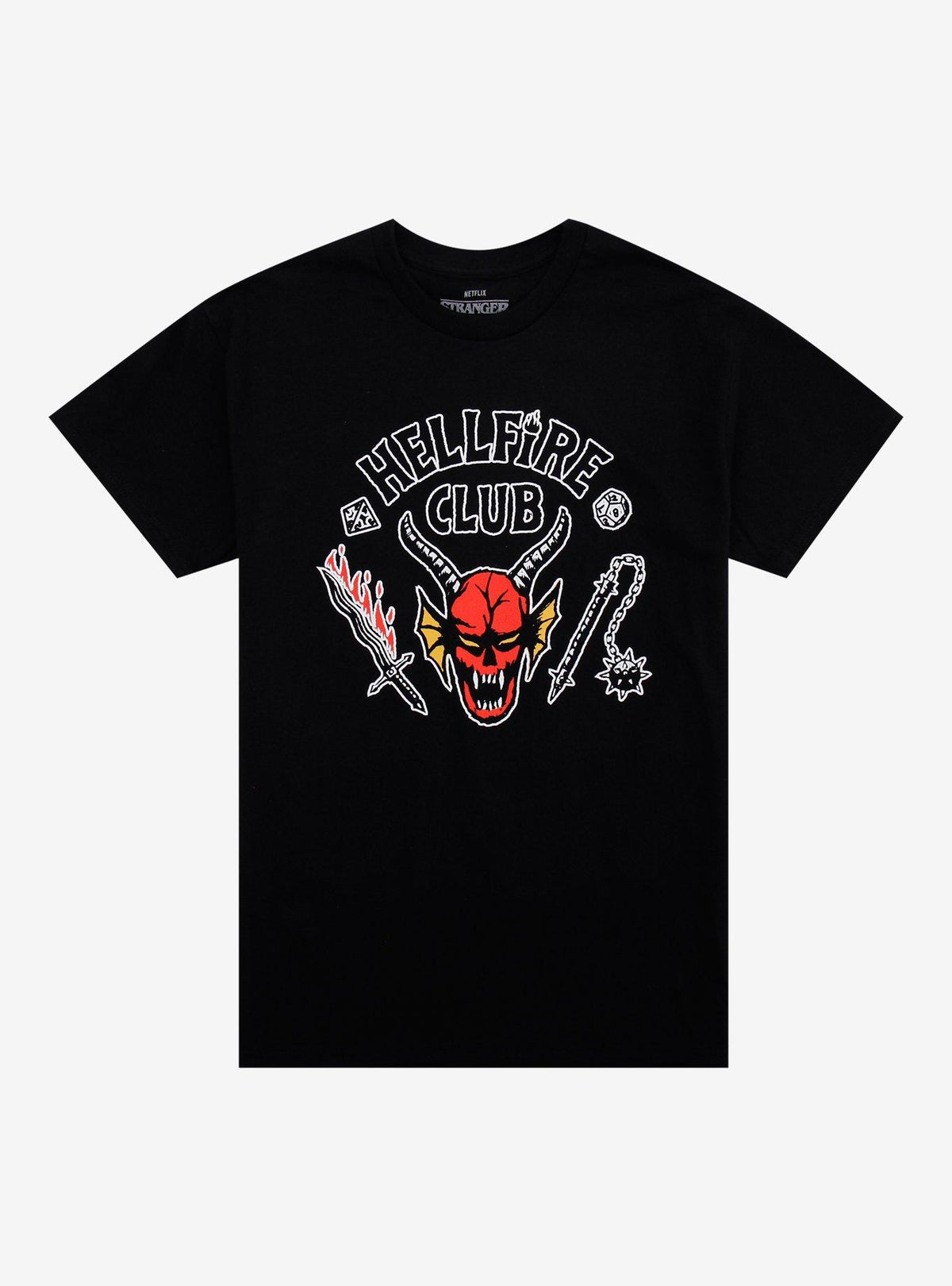 Stranger Things Hellfire Club Logo T-Shirt 2