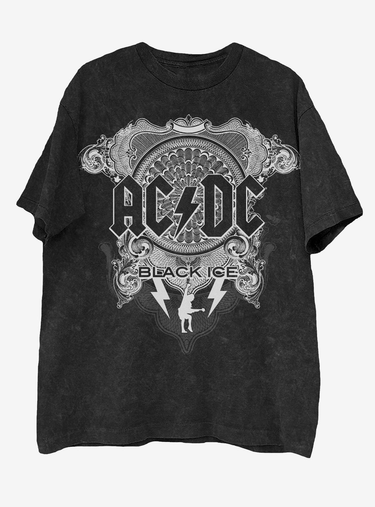 AC DC Black Ice Crest T-Shirt