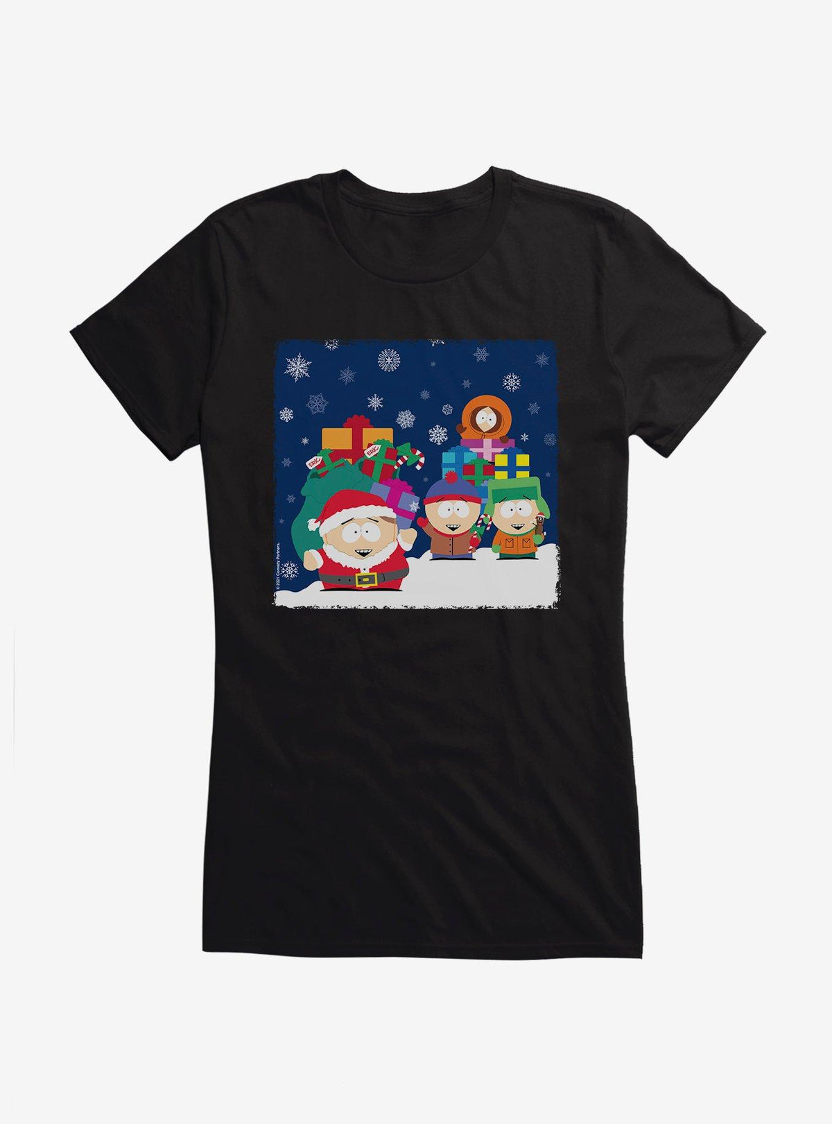 South Park Christmas Girls T-Shirt