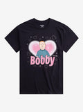 King Of The Hill Bobby Hill Hearts T-Shirt