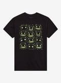 Grinning Cats Glow-In-The-Dark T-Shirt By Friday Jr
