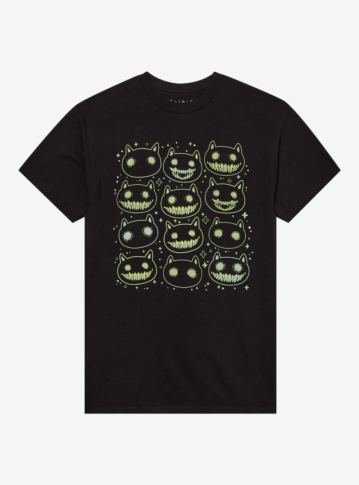 Grinning Cats Glow-In-The-Dark T-Shirt By Friday Jr