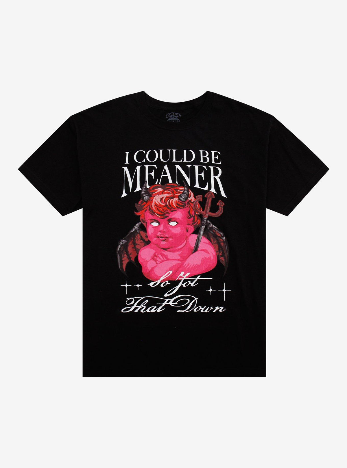 Mean Devil Cherub T-Shirt By Call Your Mother