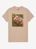Hamster Strawberry T-Shirt By Goodie Two Sleeves