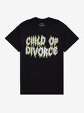 Child Of Divorce Metal T-Shirt By Got Funny
