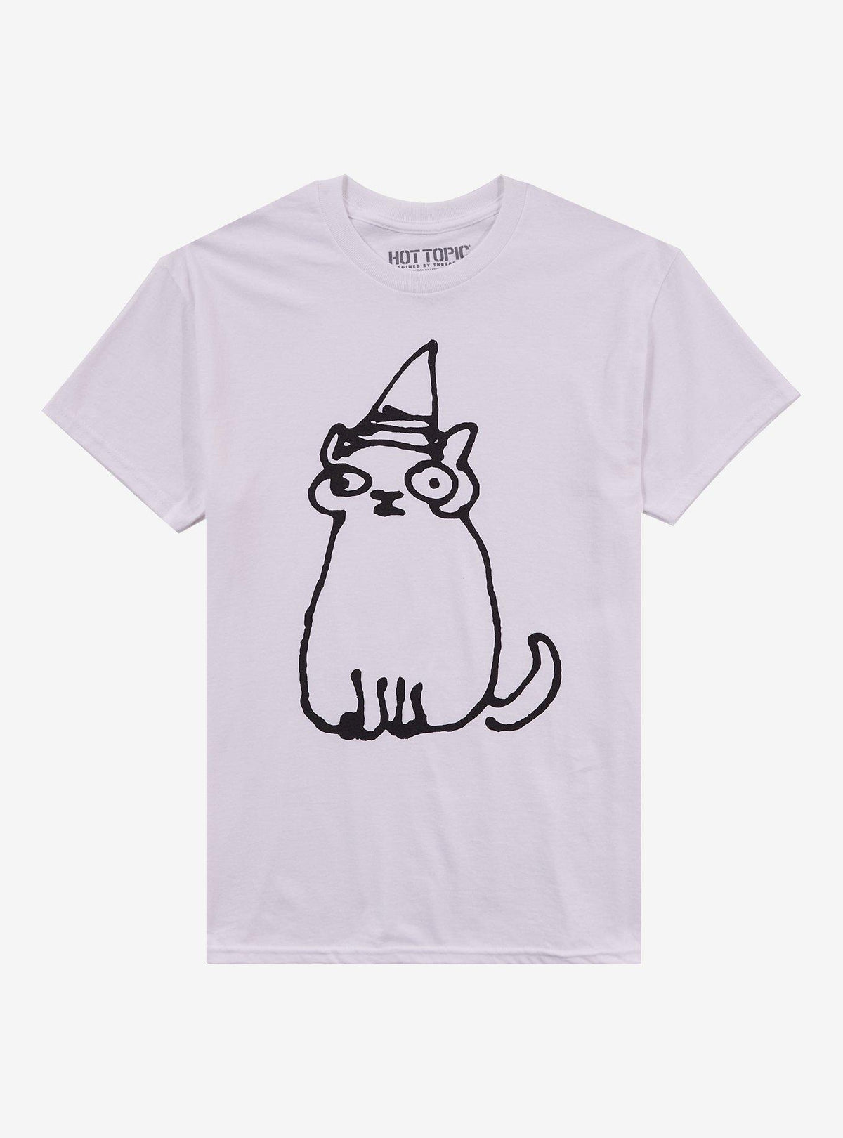 Wizard Cat Doodle T-Shirt By Lemon Yeti