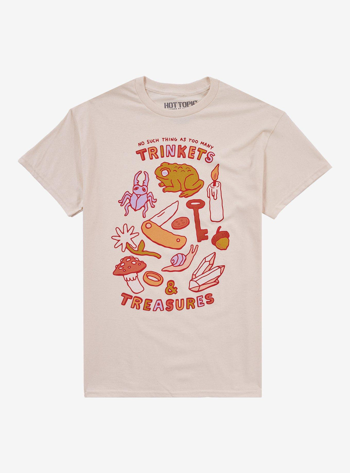 Trinkets Treasures T-Shirt By Obinsun