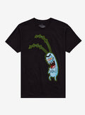 cartoon sea sponge Plankton Double-Sided T-Shirt