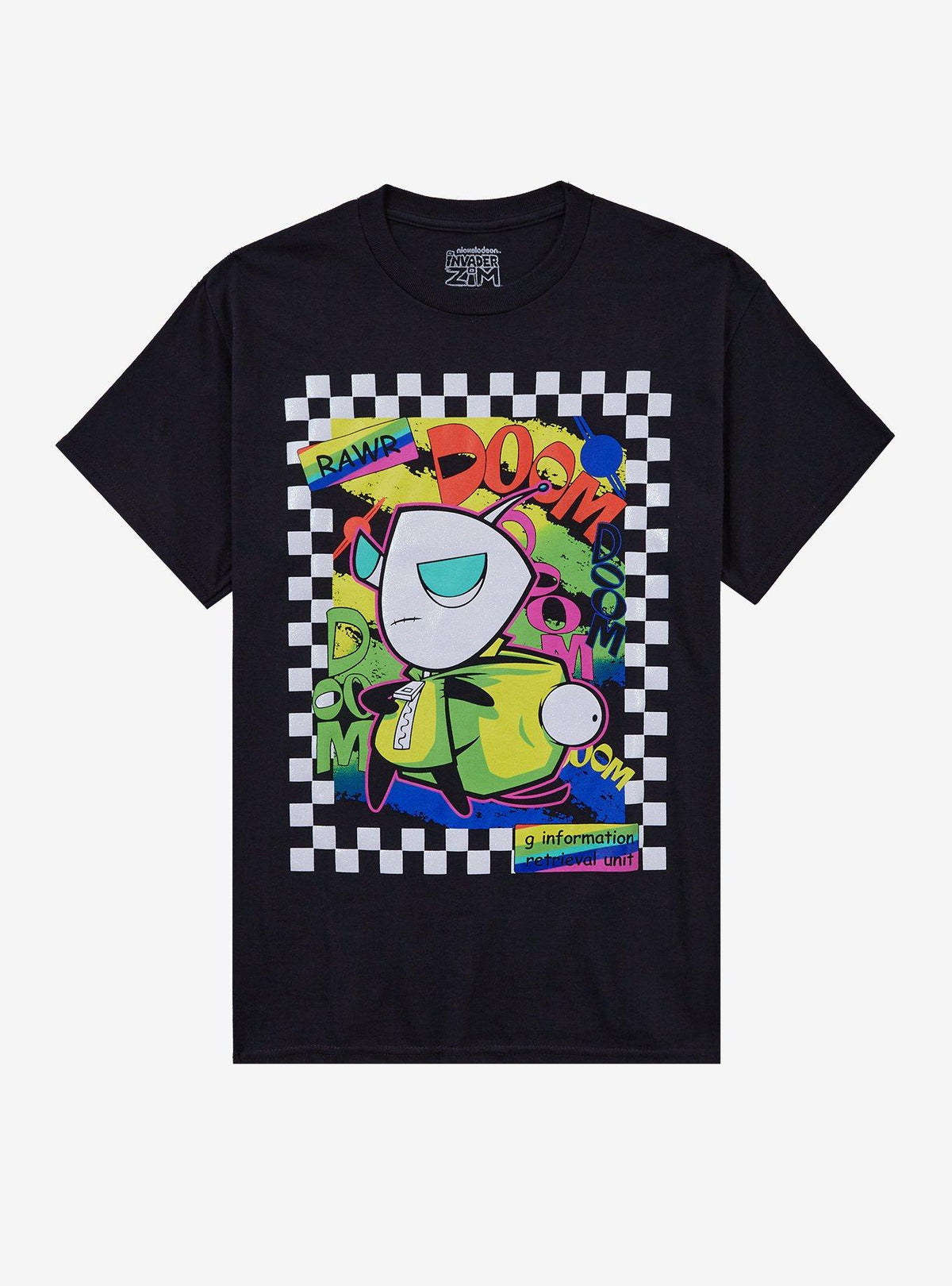 Invader Zim GIR Rainbow T-Shirt