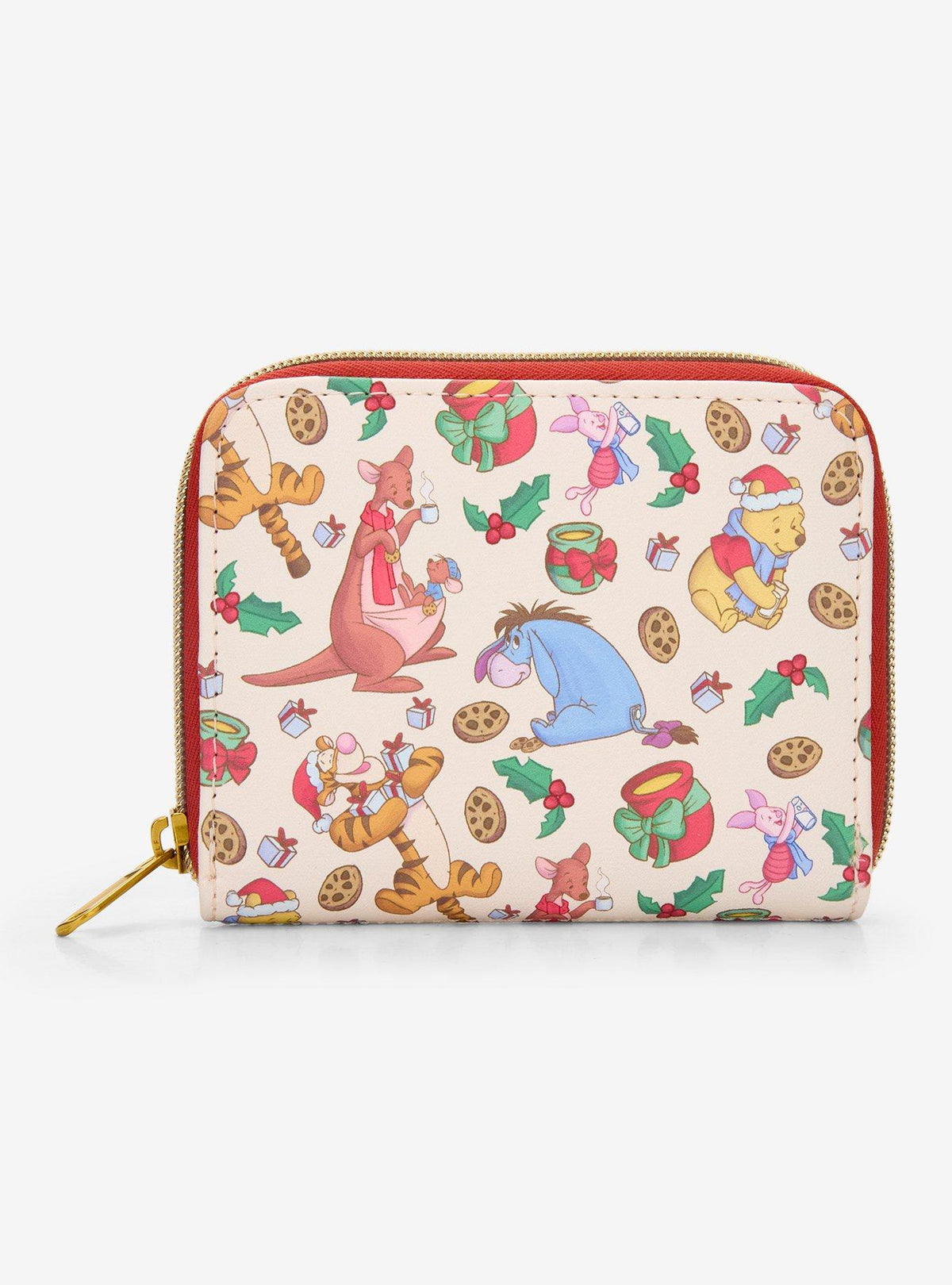 Winnie The Pooh Milk Cookies Holiday Mini Zipper Wallet 3