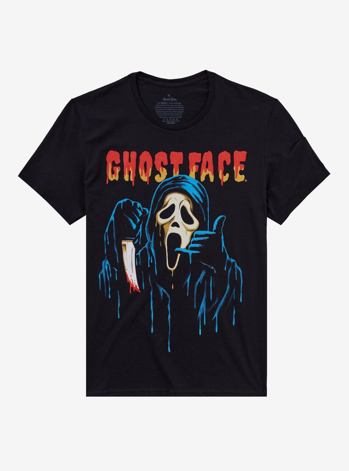 Ghost Face Drippy T-Shirt 2