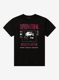 Supernatural Winchester Bros Car Portrait Foil Girls T-Shirt