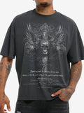 Gothic Skull Cross T-Shirt