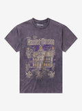 Disney The Haunted Mansion Vintage Print Dark Wash Girls T-Shirt | Premium Unisex T-Shirt, Trending Graphic Tee